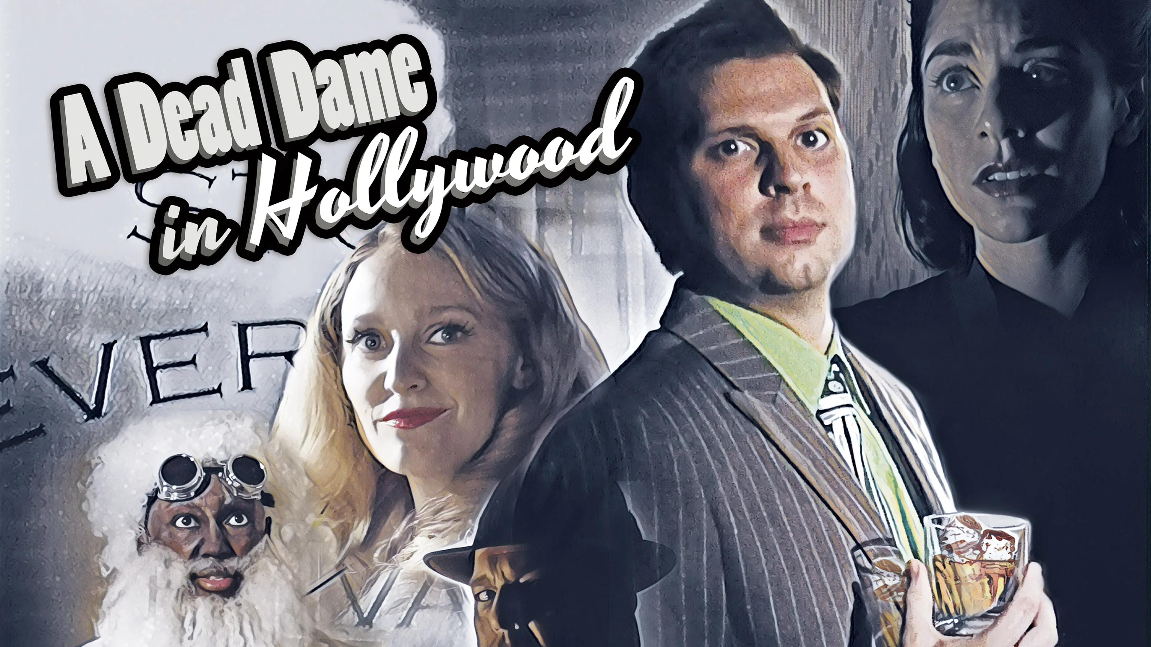 A Dead Dame in Hollywood poster
